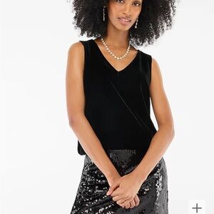 Elegant Black Sleeveless Top